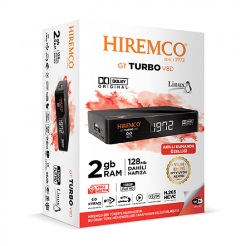 Hiremco Dahili Wifi Turbo V8D +  Uydu Cihazı